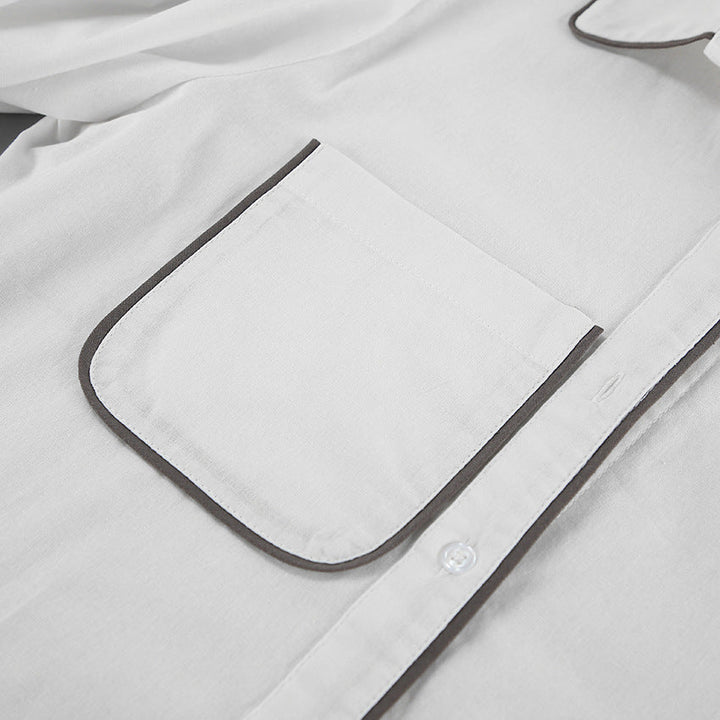 Marian - Belted Button-Up Set