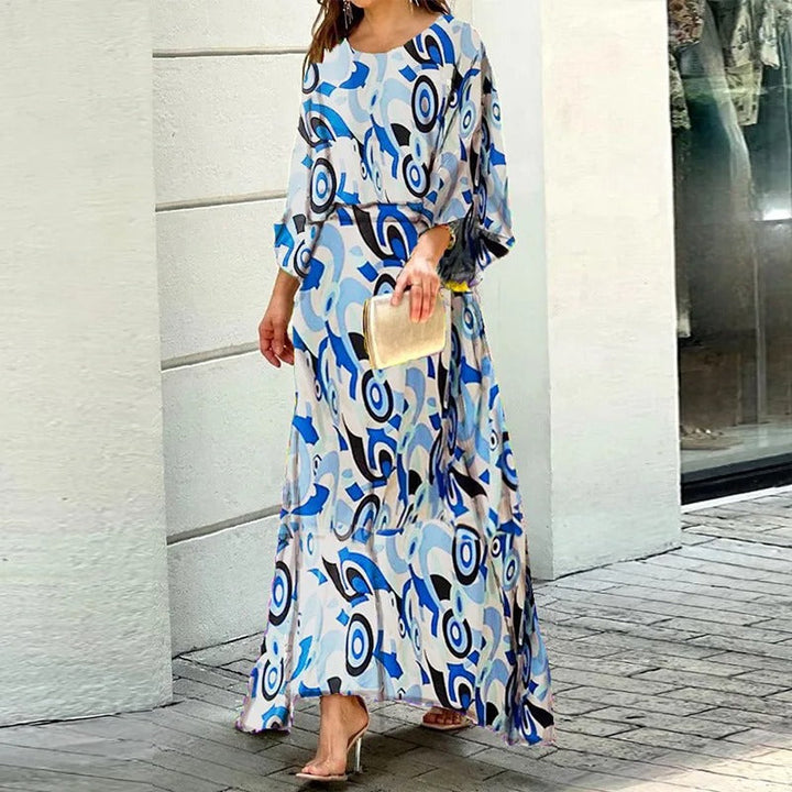 Herlyn - Loose-fitting dress with round neck