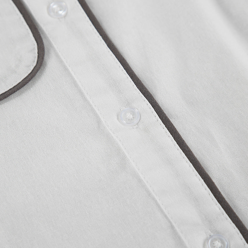 Marian - Belted Button-Up Set