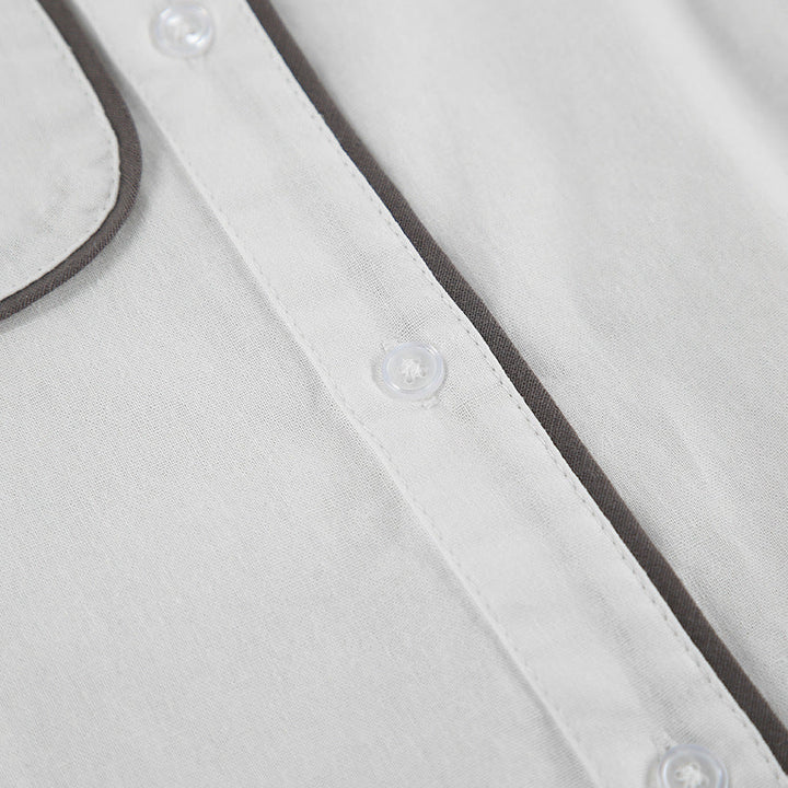 Marian - Belted Button-Up Set