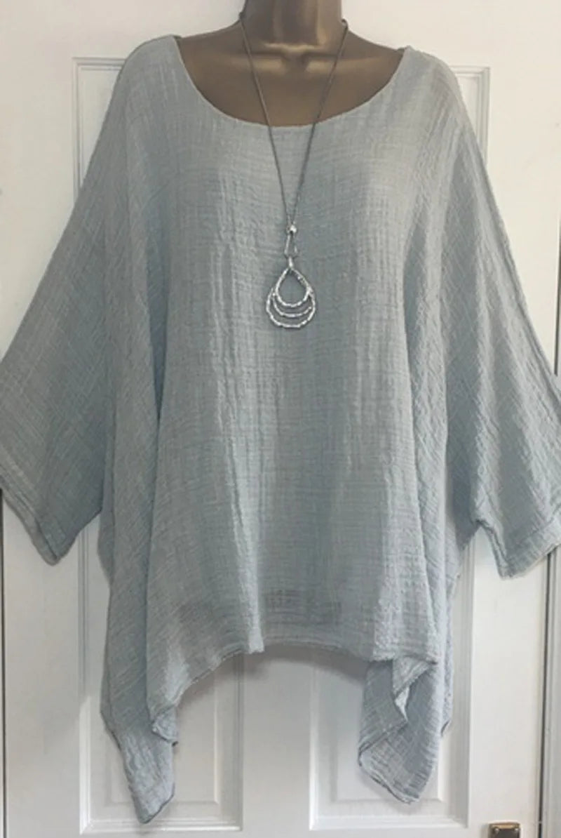 Isla |  Flowing Asymmetrical Top