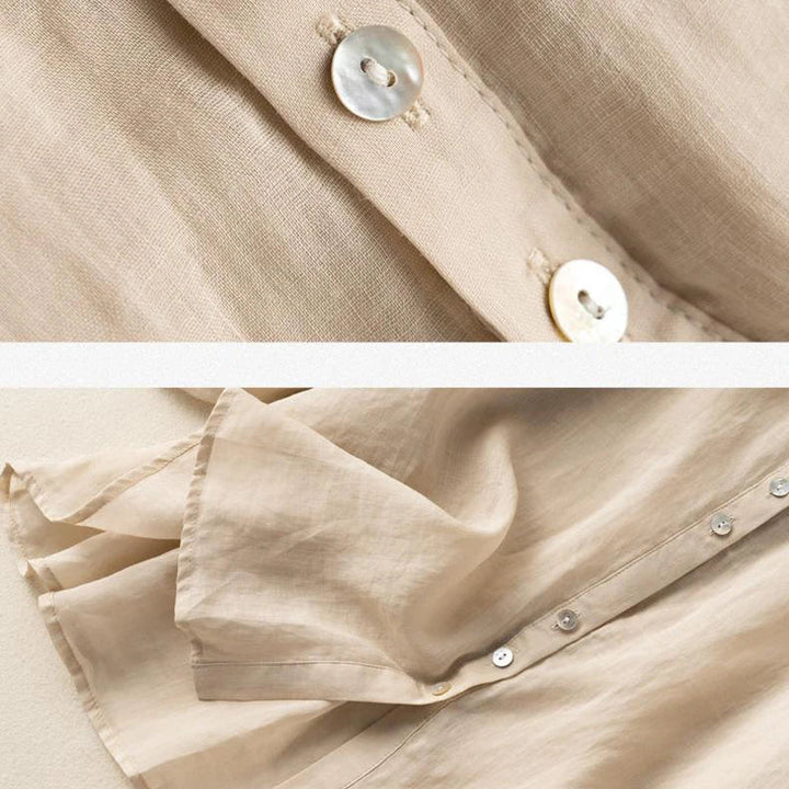 Amelia | Flowy Button-Down Blouse