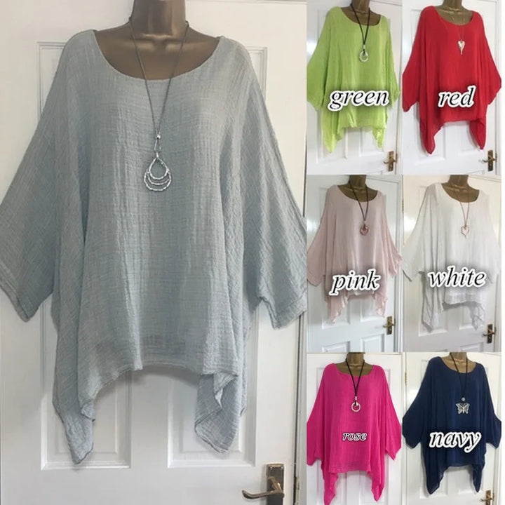 Isla |  Flowing Asymmetrical Top