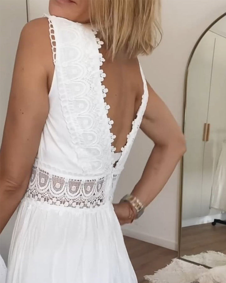 Clarisa - V-Neck Dress