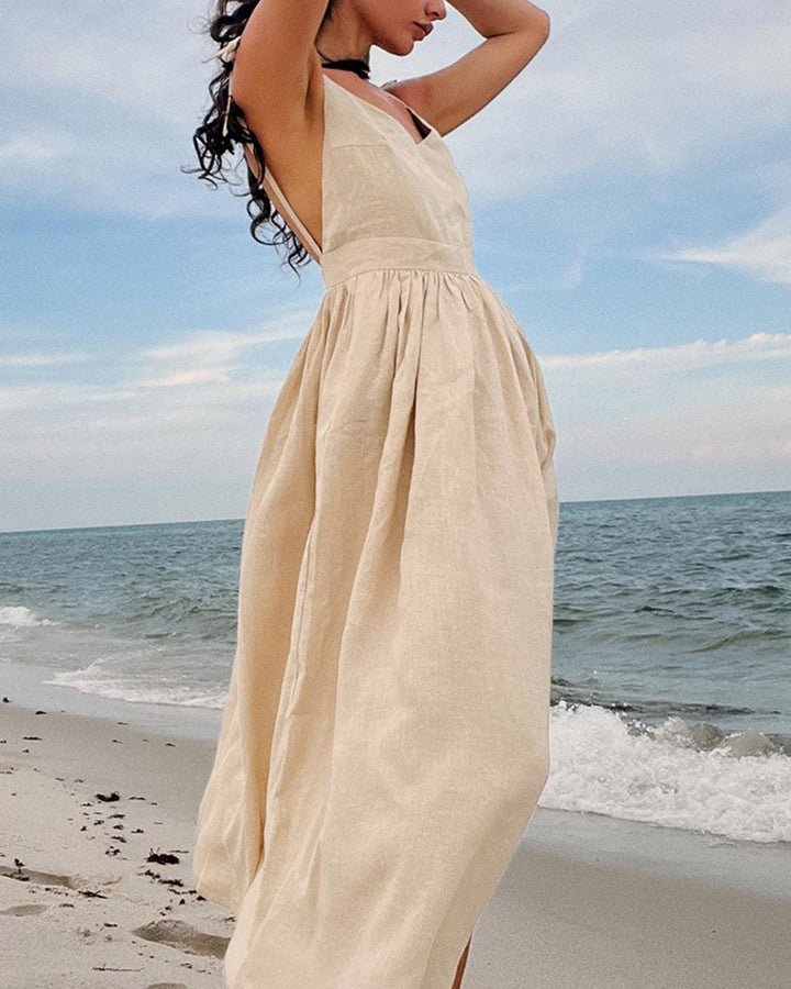 Aliana - Chic Tie-Strap Dress