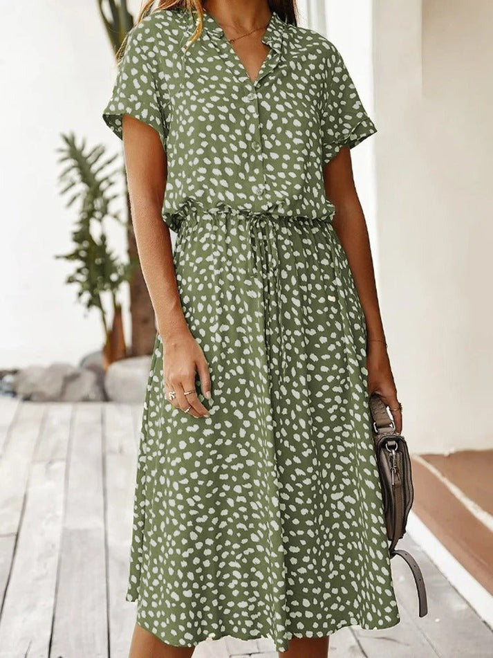 Edith - V-Neck Dress