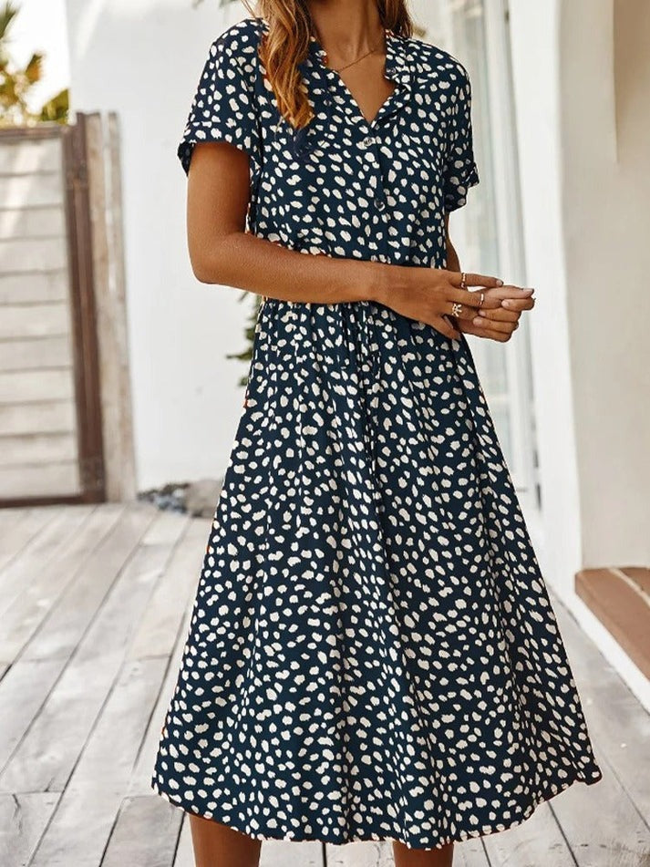 Edith - V-Neck Dress