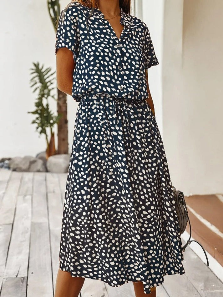 Edith - V-Neck Dress