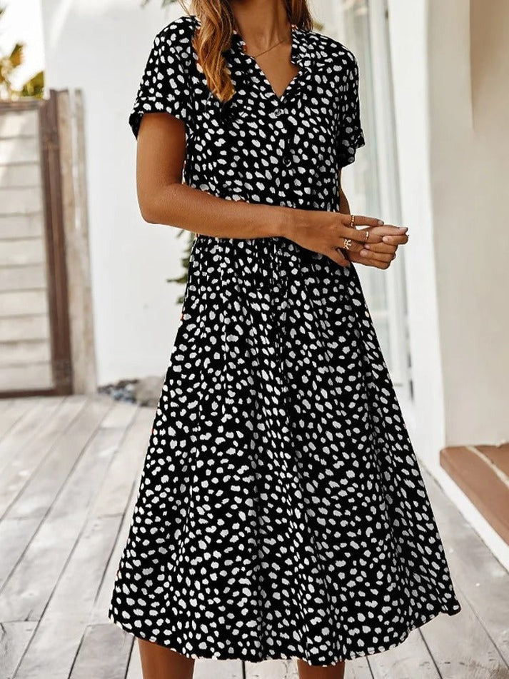 Edith - V-Neck Dress